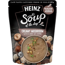 Heinz Soup Of The Day Creamy Mushroom With Thyme Pouch 430g