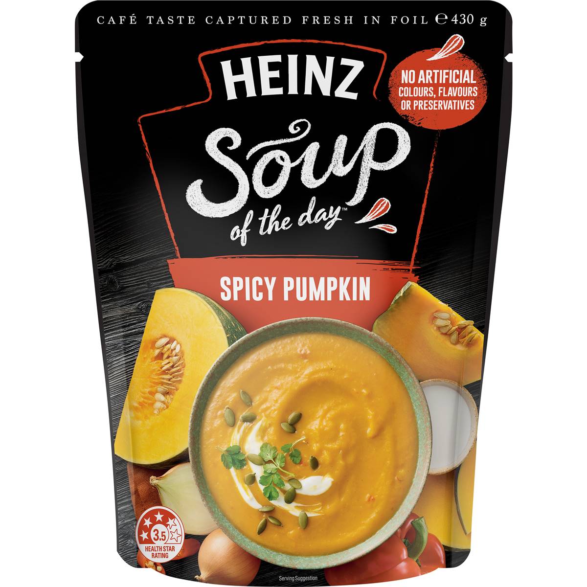 Heinz Soup Spicy Pumpkin Soup 430g