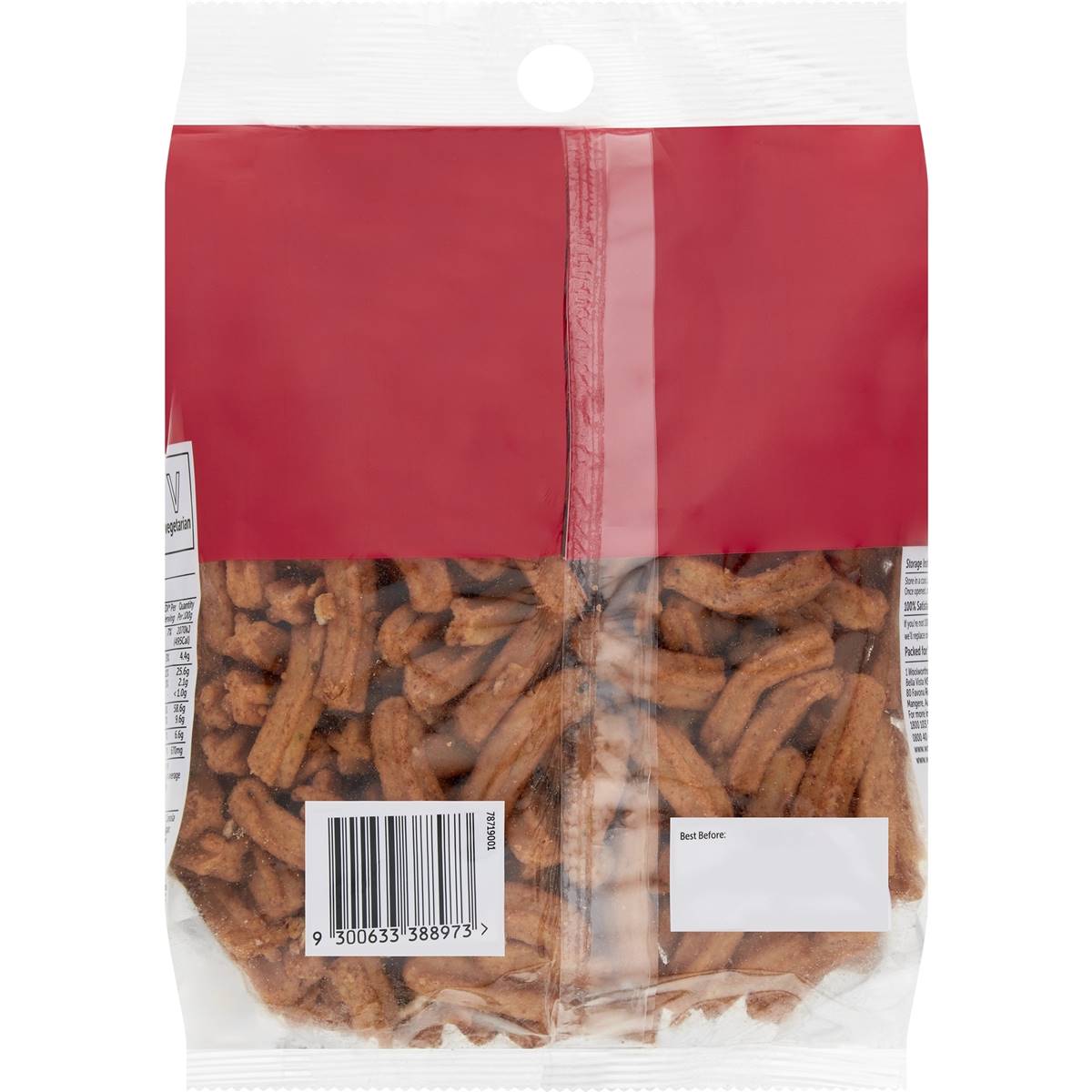 Woolworths Soya Crisps Snacks 400g Pack