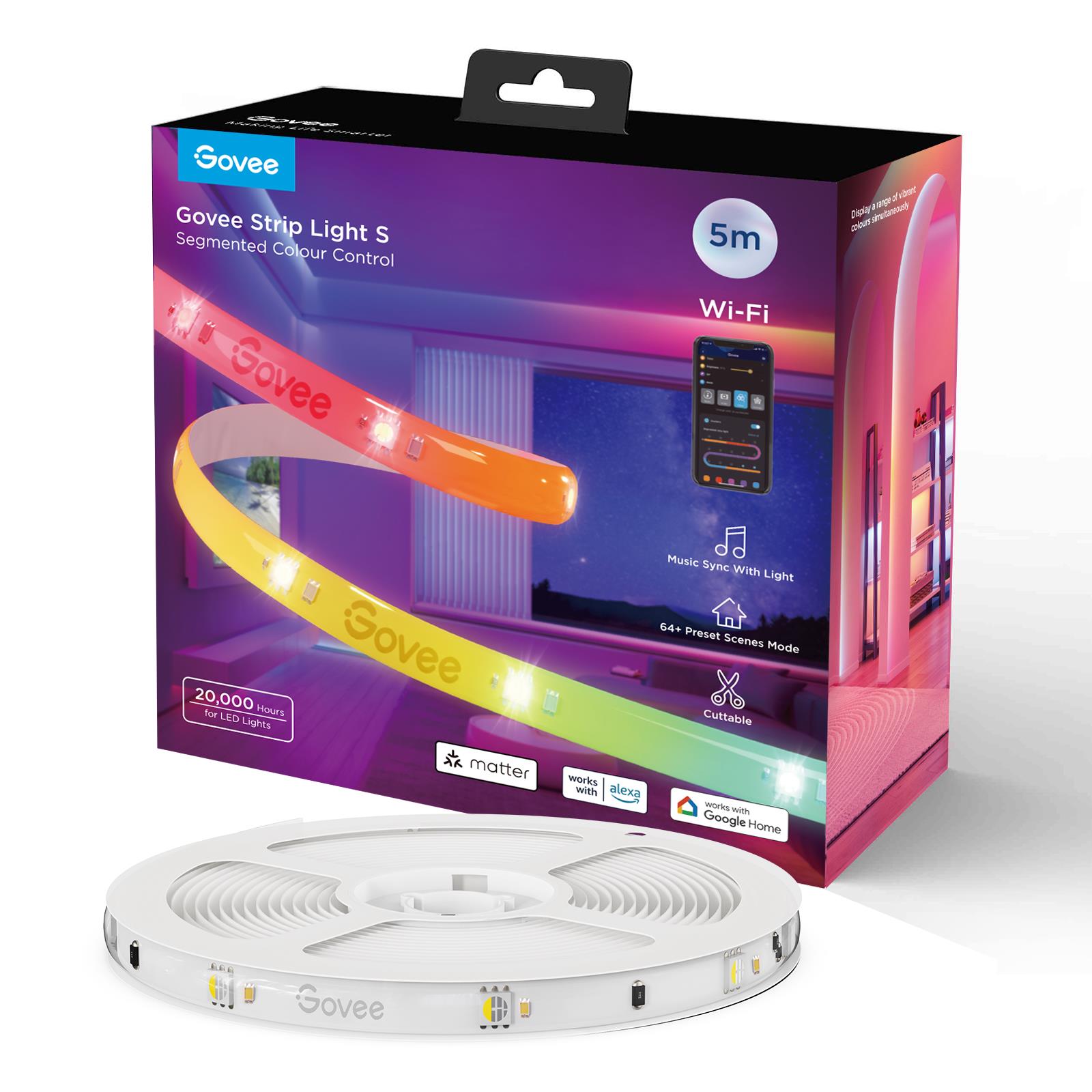 Govee RGBIC+W LED Light Strip (5m) [Matter Compatible]