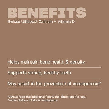 Swisse Ultiboost Calcium + Vitamin D Tablets 150 pack