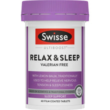 Swisse Ultiboost Relax + Sleep Tablets 60 pack