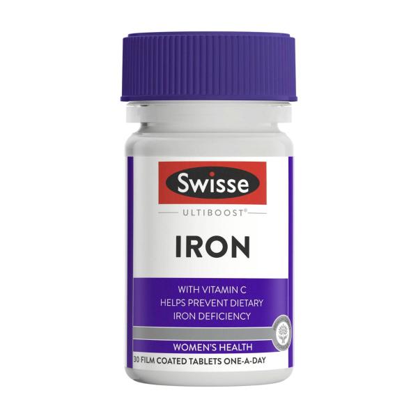 SWISSE ULTIBOOST IRON TABLETS 30PK