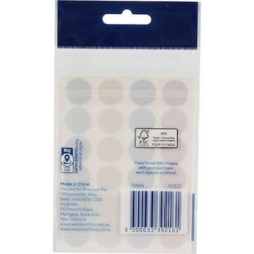 Paperclick Dot Stickers 4 Colours 120 pack