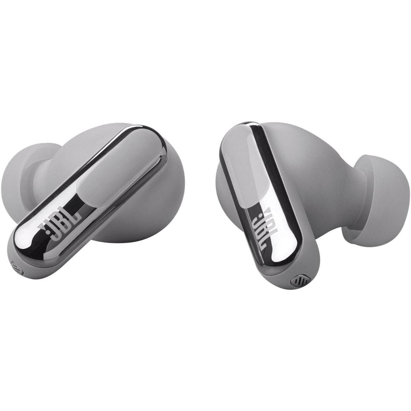 JBL Live Beam 3 TWS Noise Cancelling In-Ear Headphones (Silver)