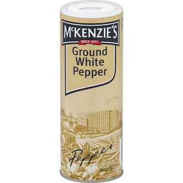 McKenzie's Ground White Pepper Ground 100g