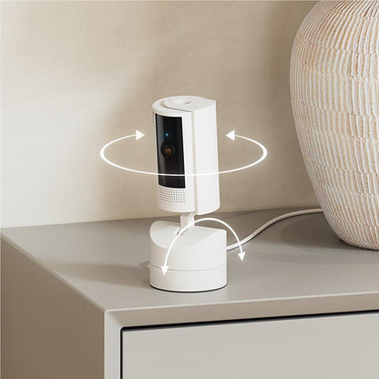 Ring Pan-Tilt Indoor Security Camera (White)