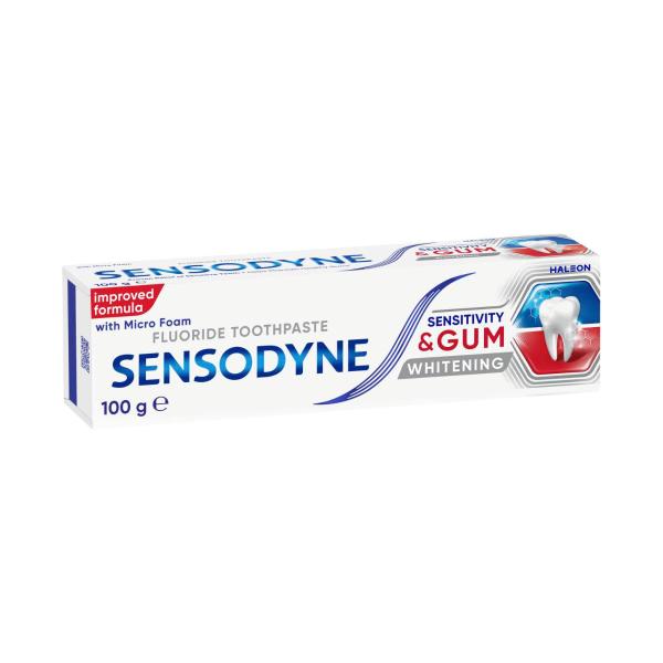 SENSODYNE SENSITIVITY & GUM WHITENING TOOTHPASTE 100 GRAM 