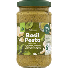 Woolworths Pesto Basil 190g