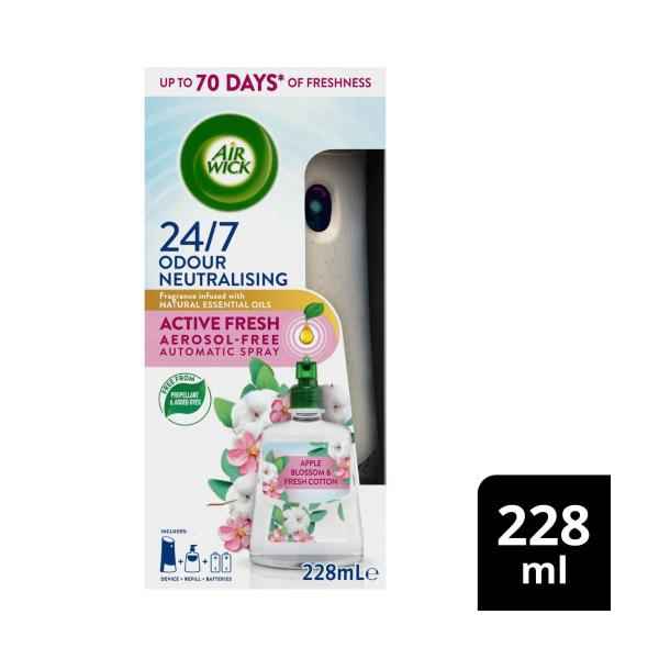 Aerosol-Free Automatic Spray & Refill Apple Blossom & Fresh Cotton
