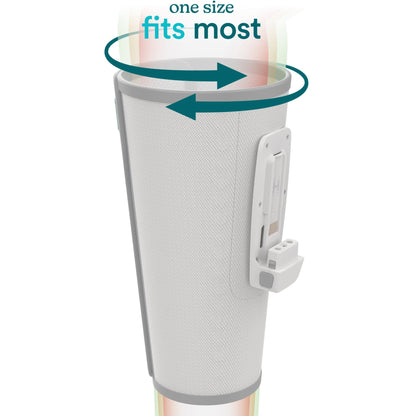 Homedics Modular Calf Compression Wrap + Controller (Light Grey)