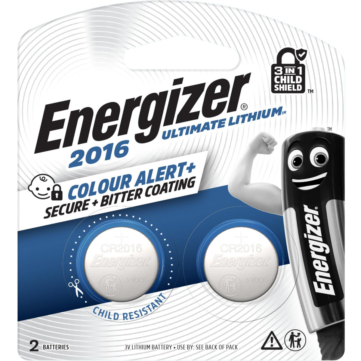 Energizer Ultimate Lithium 2106 Coin Battery (2 Pack)