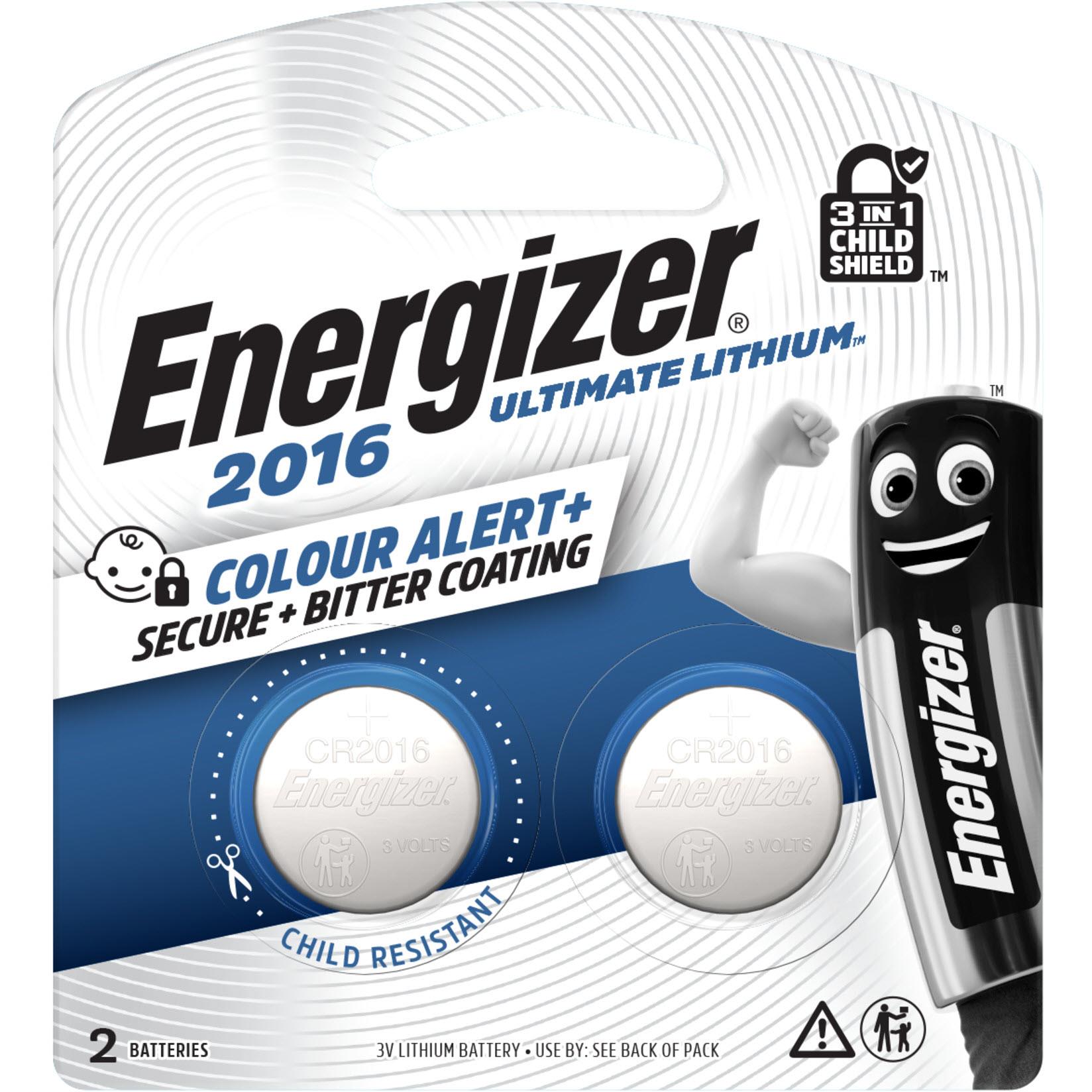 Energizer Ultimate Lithium 2106 Coin Battery (2 Pack)