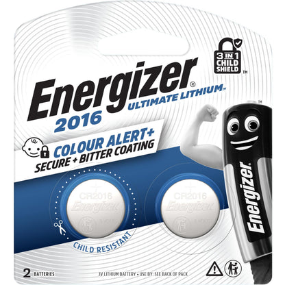 Energizer Ultimate Lithium 2106 Coin Battery (2 Pack)