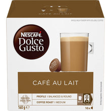 Nescafe Dolce Gusto Cafe Au Lait Coffee Pods 16 Pack