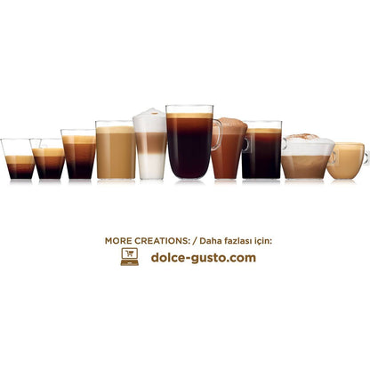Nescafe Dolce Gusto Cafe Au Lait Coffee Pods 16 Pack