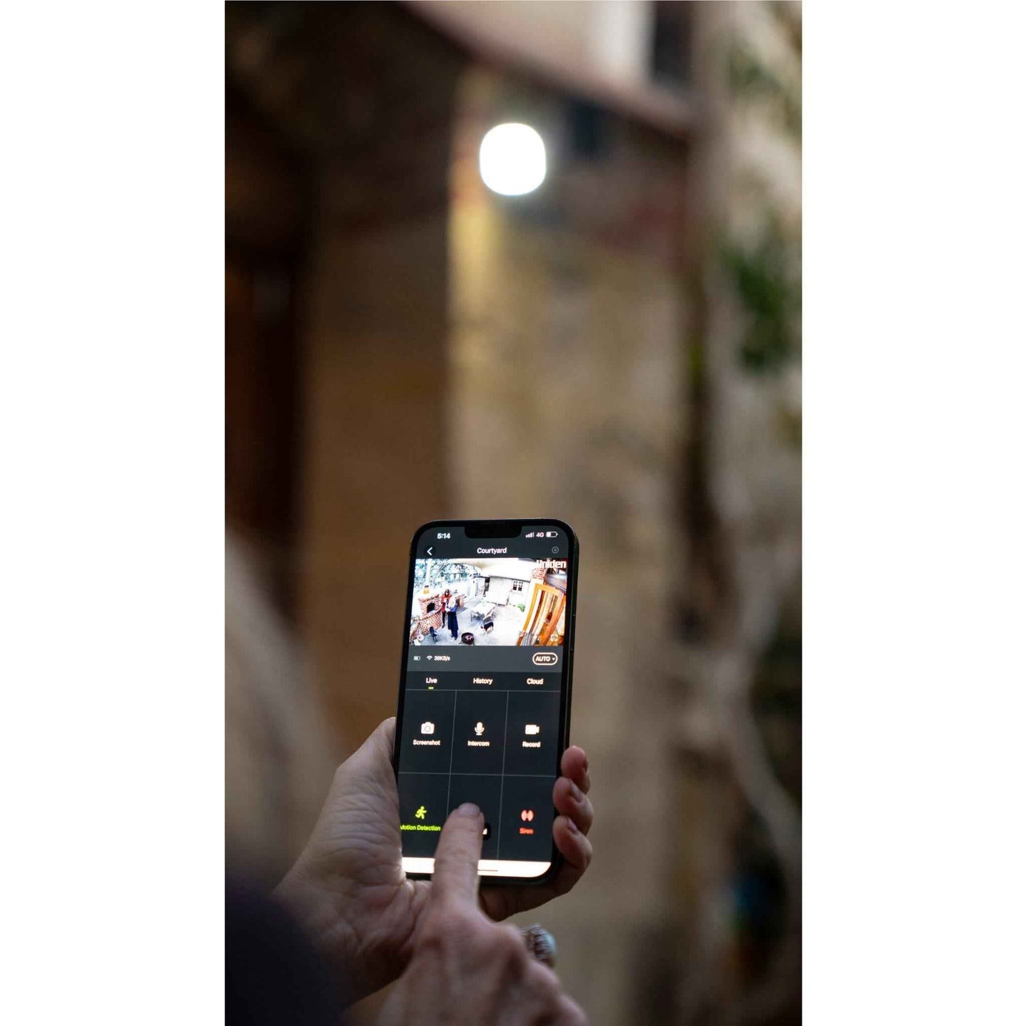 Uniden App Cam Solo X2K  Outdoor Wirefree Bullet Kit