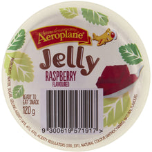 Aeroplane Ready To Eat Jelly Cup Snack Raspberry Flavour 120g