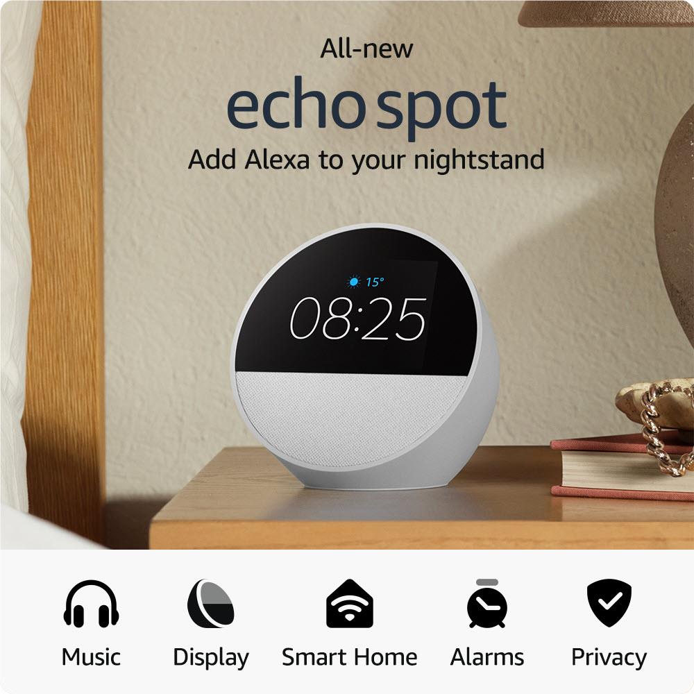 Amazon Echo Spot (White)
