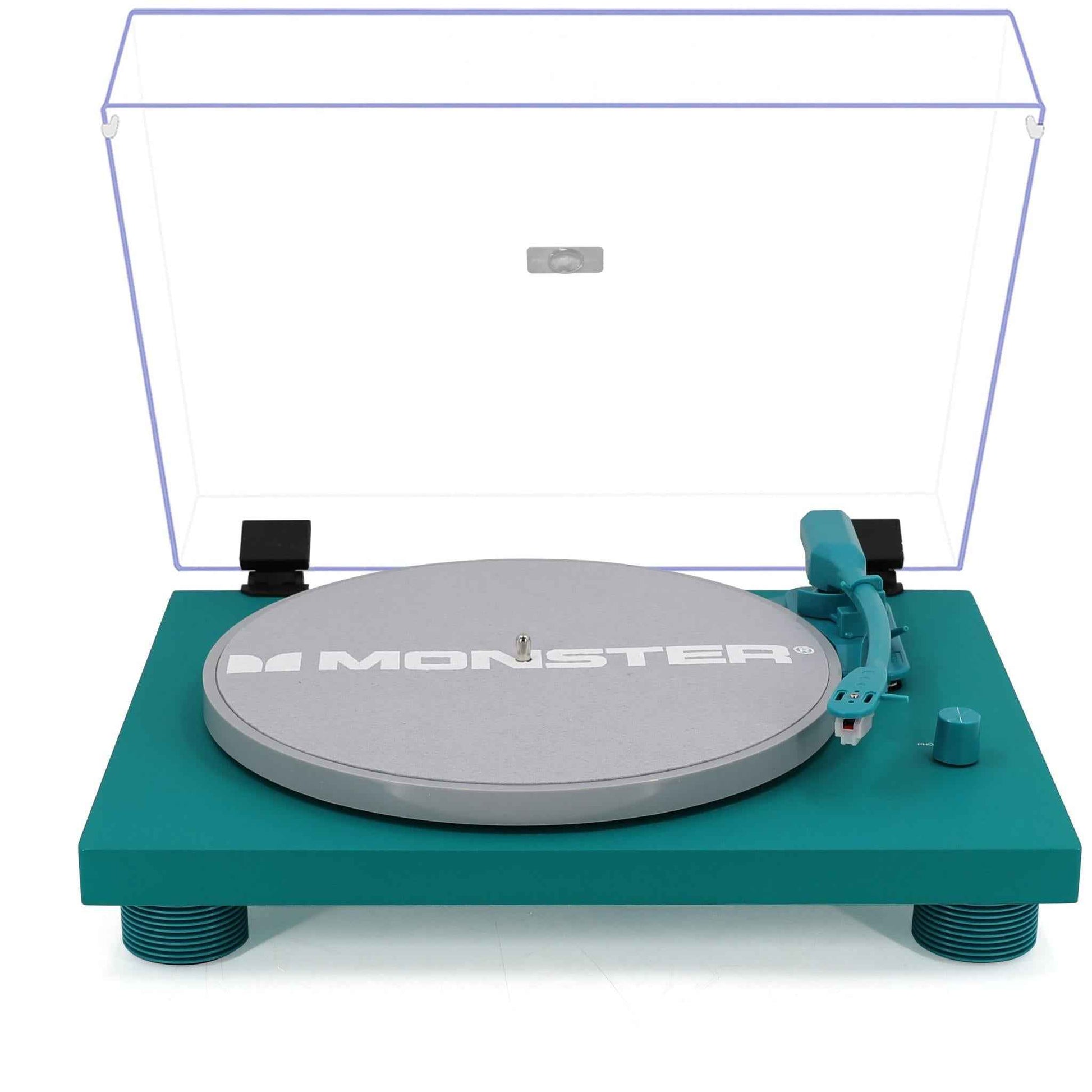 Monster MT-TT249 Manual Turntable (Green)