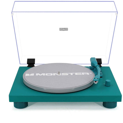 Monster MT-TT249 Manual Turntable (Green)