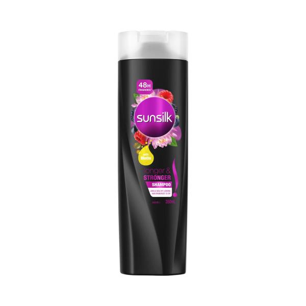 SUNSILK SHAMPOO LONGER & STRONGER 350ML