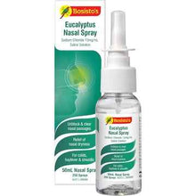 Bosisto's Nasal Spray Eucalyptus Saline 50mL