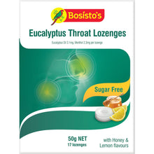 Bosisto's Eucalyptus Drops Sugar Free 50g