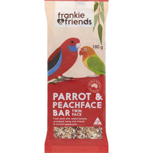Frankie & Friends Parrot & Peachface Bar Twin Pack 180g