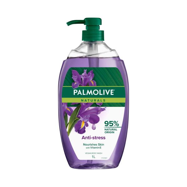 PALMOLIVE NATURALS BODY WASH ANTI STRESS 1LITRE