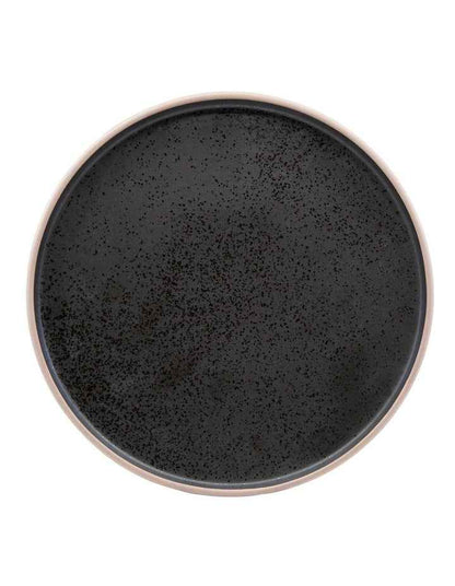 Hana 12 Piece Dinner Set in Black