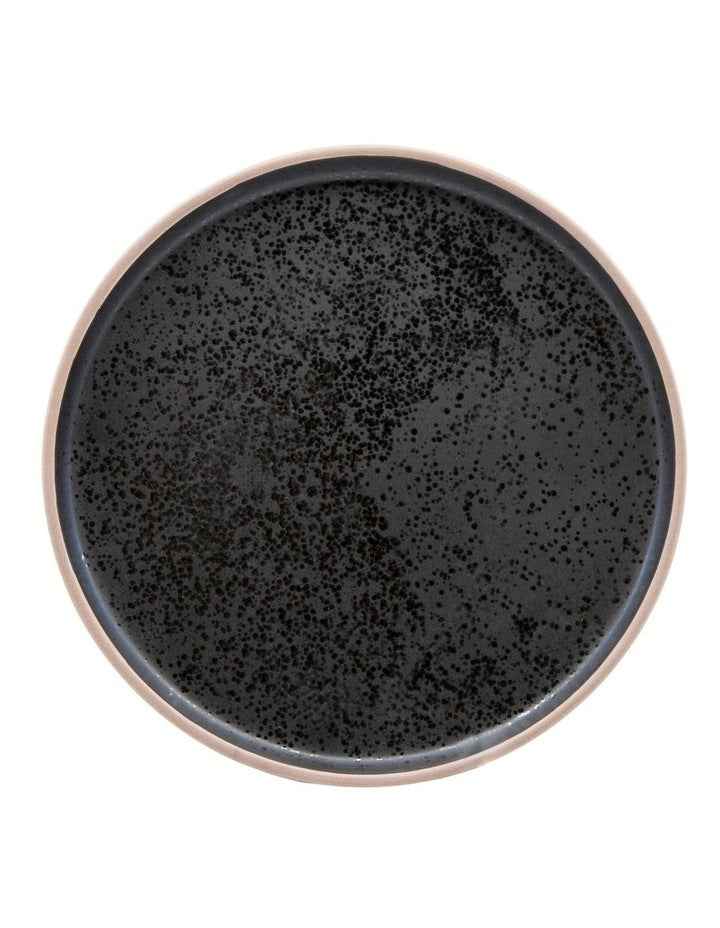 Hana 12 Piece Dinner Set in Black
