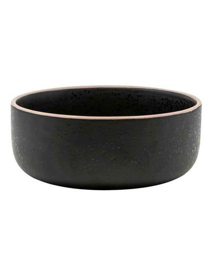 Hana 12 Piece Dinner Set in Black