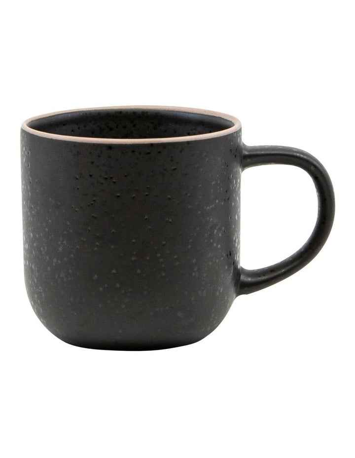 Hana 4 Piece 300ml Mug Set Black