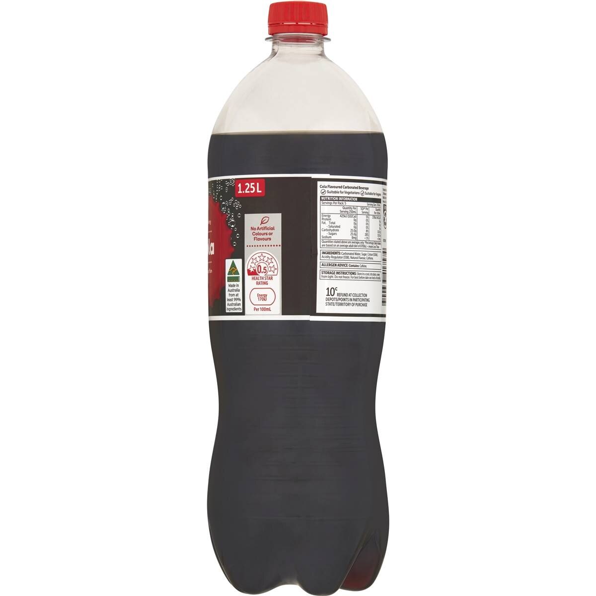 Woolworths Cola Bottle 1.25l