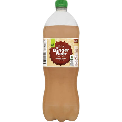 Woolworths Ginger Beer Bottle 1.25l