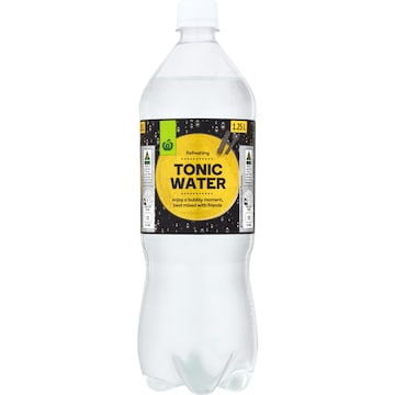 Woolworths Tonic Water 1.25L