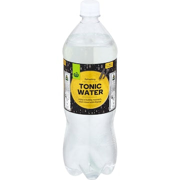 Woolworths Tonic Water 1.25L