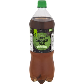 Woolworths Dry Ginger Ale Drink 1.25L