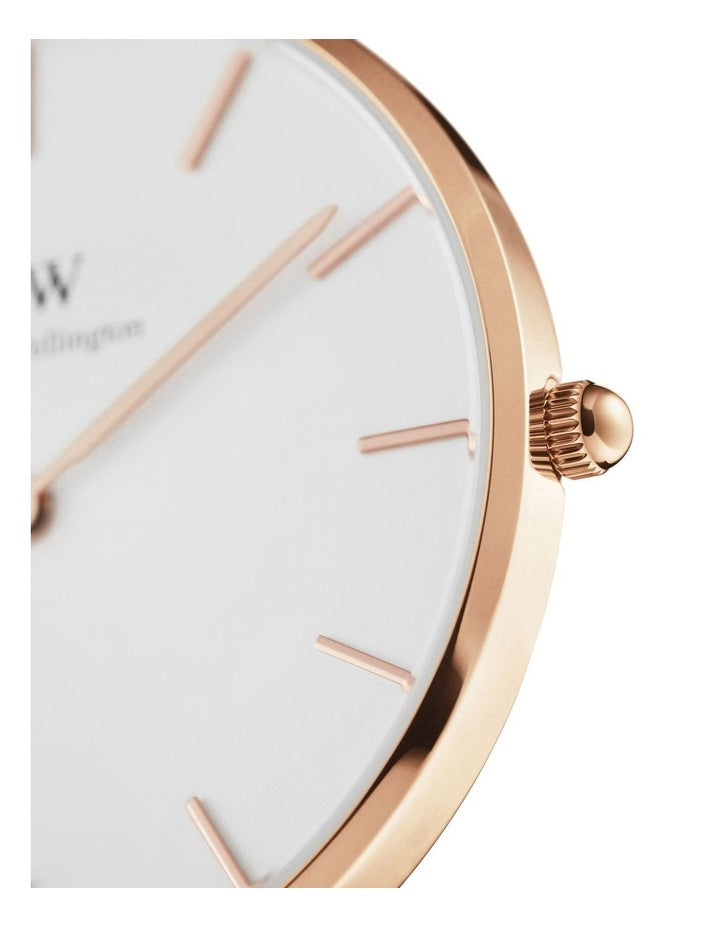 Petite 36 Melrose Stainless Steel Quartz Watch in Rose Gold