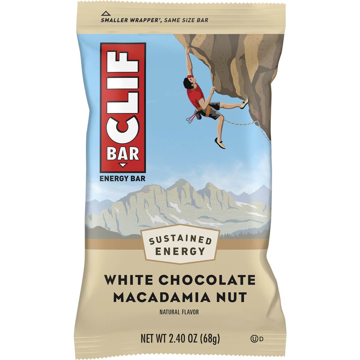 Clif Bar Energy Bar White Chocolate Macadamia 68g