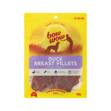 BOW WOW DOG TREAT DUCK FILLETS 200GRAM