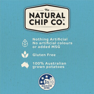 The Natural Chip Co Sea Salt & Vinegar 175g