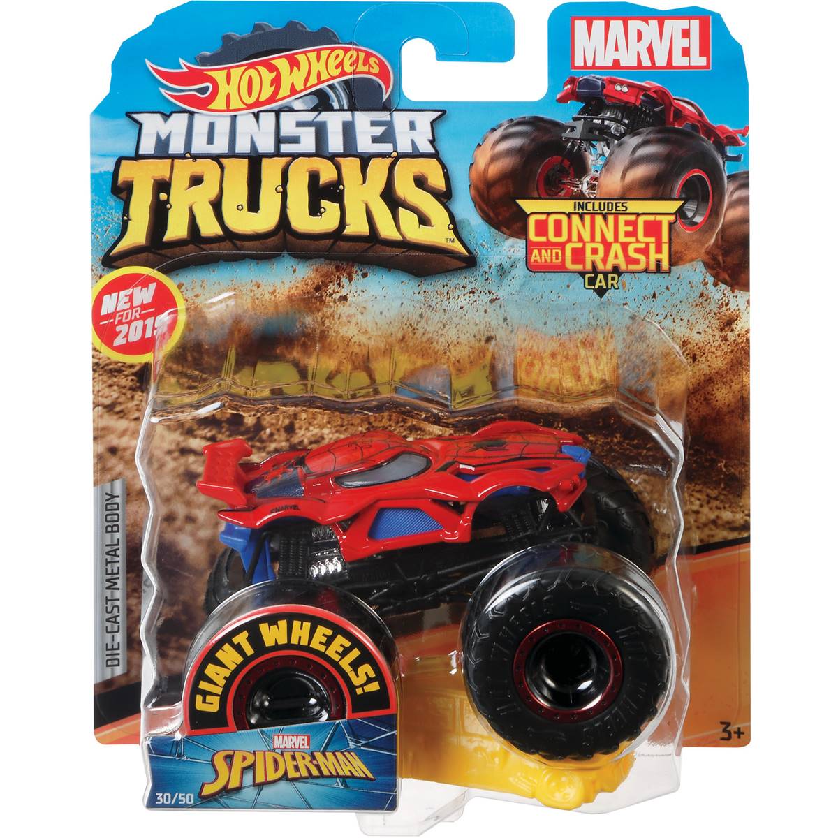 Hot Wheels Monster Trucks Toy Assorted Each