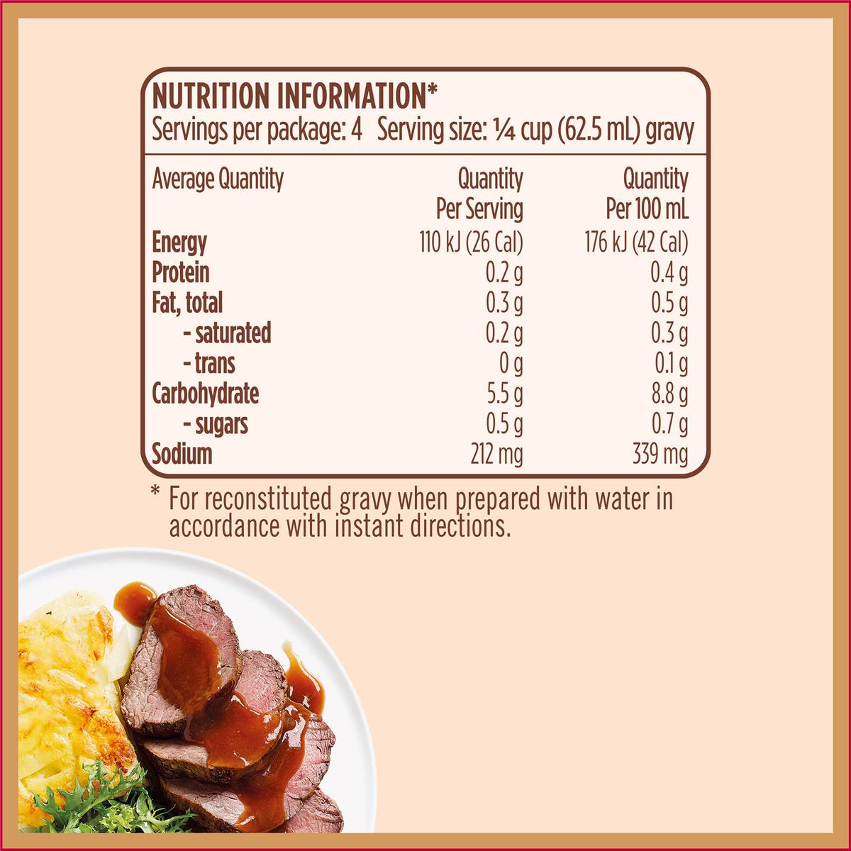 Gravox Traditional Gravy Mix 29g