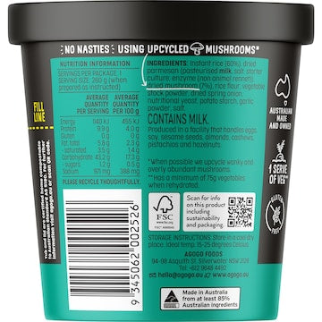 Agogo Mushroom Risotto 70g