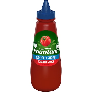 Fountain Tomato Sauce Reduced Sugar 500mL