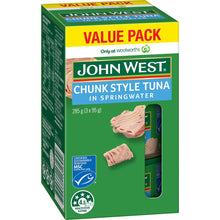 John West Chunk Style Tuna In Springwater Value Pack 95g x 3 pack