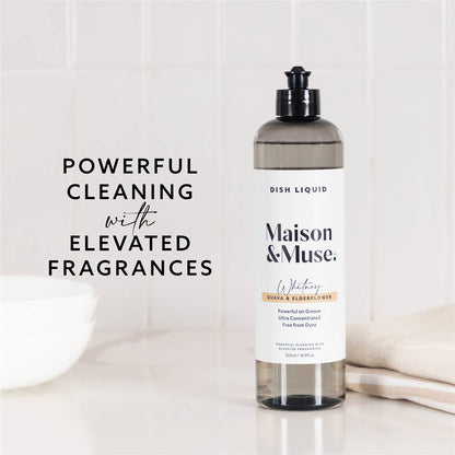 Maison & Muse Whitney Dish Liquid Guava & Elderflower 500mL