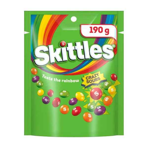 Sours Chewy Lollies Party Share Bag